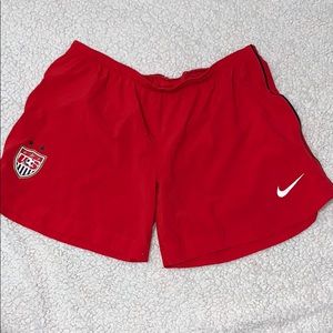 USWNT soccer shorts Nike